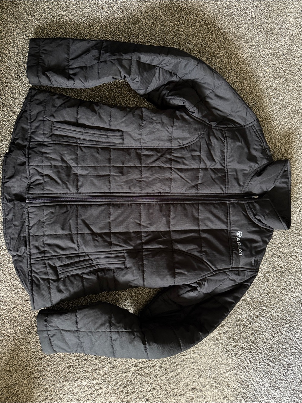 Ariat Black Quilted Women's Puffer Jacket